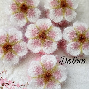 Cherry blossom Handmade Dish scrubbers