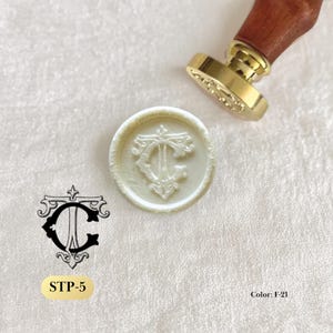 Wax seal Custom Stamp | Choose Your Custom Wax Seal Stickers | Envelope Seal Adhesive Wax Seal for Wedding Invitations | SpoiledGirlie