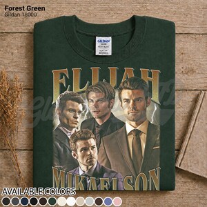 Eliija Mikaelson The Vampire Diaries Original Vampir Tee - Retro Supernatural TV Show Shirt - Geschenk für Fantasy Fan Fan Art FF Bild 7