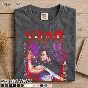 Yami Sukehiro-tröja, Black Clover Captain-tröja, Magic Knight Squad-tröja, anime-manga-gåva, unisex otaku-kläder för merchandise Pepper