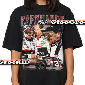 Dale Earnhardt Legendary Racecar Driver Shirt, Stock Car Racing Fan Tee, Vintage Racing Tribute Design, Motorsports Graphic T-Shirt