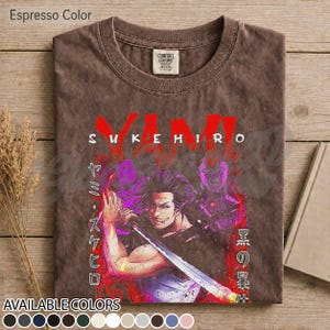 Yami Sukehiro-tröja, Black Clover Captain-tröja, Magic Knight Squad-tröja, anime-manga-gåva, unisex otaku-kläder för merchandise Espresso