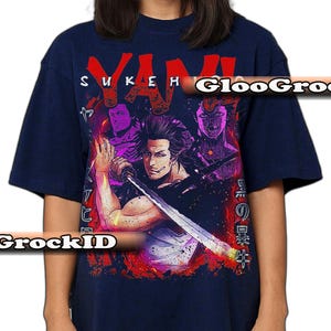 Yami Sukehiro-tröja, Black Clover Captain-tröja, Magic Knight Squad-tröja, anime-manga-gåva, unisex otaku-kläder för merchandise bild 11