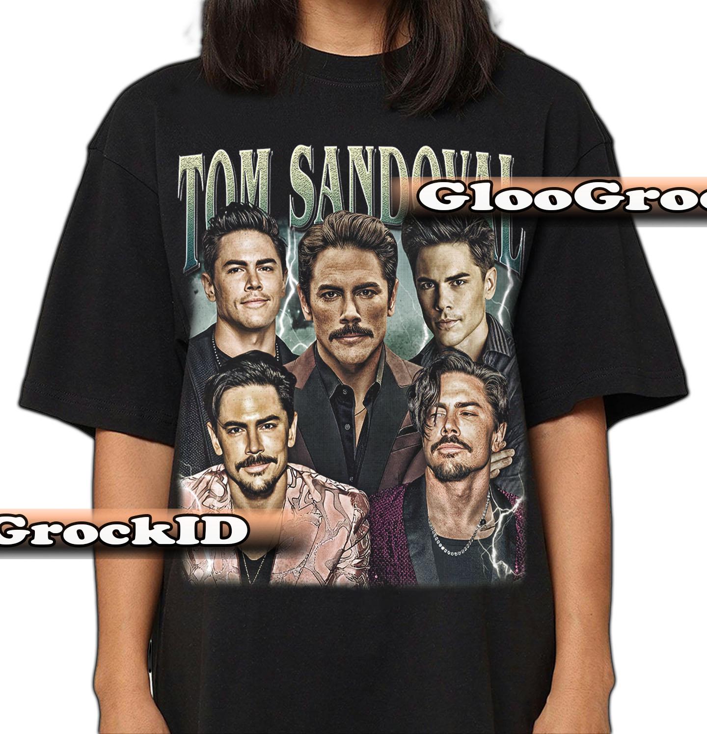 Tom Sandoval Reality Star Inspired Shirt, Pop Culture Drama Tee, Fan Art Design, Iconic TV Personality Tribute, Scandoval Meme Shirt