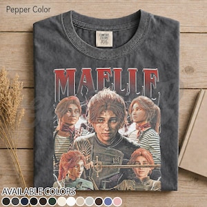 Maelle Expedition 33 Videospel Graphic Tee – Fantasy RPG-karaktärströja, Äventyrs-Gamer-Merchandise – Gåva för spelfans Galactic Adventure FD