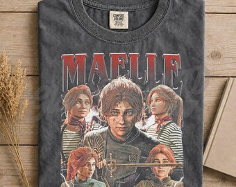 Maelle Expedition 33 Video Game Graphic Tee – Fantasy RPG Character Shirt, Adventure Gamer Merch – Gift for Gaming Fan Galactic Adventure FD