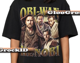 Koszulka z motywem Mistrza Jedi z Gwiezdnych Wojen, inspirowana Obi-Wanem Kenobim, koszulka z motywem Sił Galaktycznych, fanowska grafika Wise Warrior, kosmiczna saga, prezent dla mentora science fiction FD