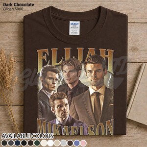 Eliija Mikaelson The Vampire Diaries Original Vampir Tee - Retro Supernatural TV Show Shirt - Geschenk für Fantasy Fan Fan Art FF Bild 5