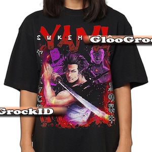 Yami Sukehiro-tröja, Black Clover Captain-tröja, Magic Knight Squad-tröja, anime-manga-gåva, unisex otaku-kläder för merchandise bild 8