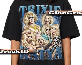Trixie and KatyaDrag Comedy Duo Tee, UNHhhh Parody Merch, Funny LGBTQ Gift, Drag Queen Fan Apparel, Best Friend Energy