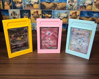 Gameboy-cartridge-topladerstandaard: 3D-geprinte ruilkaartweergave