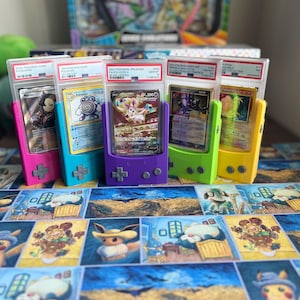 Gameboy Graded Slab Stand: 3D Printed Trading Card Holder