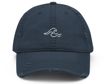 sea la vie distressed ballcap