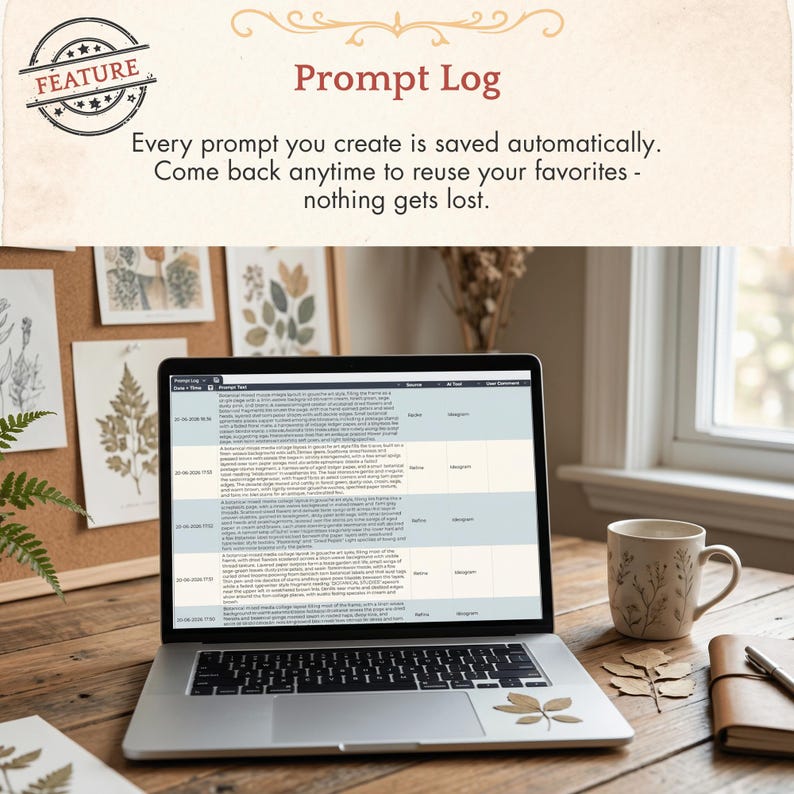 Academia Prompt Builder - Dark Academia, Light Academia, Coquette, Gothic Vintage AI Art Prompt Tool for Midjourney, ChatGPT, Nano Banana 画像 9