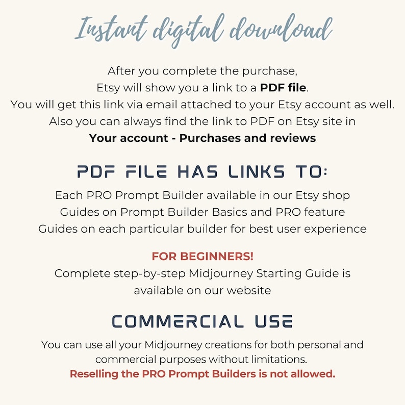 download instruction for all pro prompt builder collection commercial license