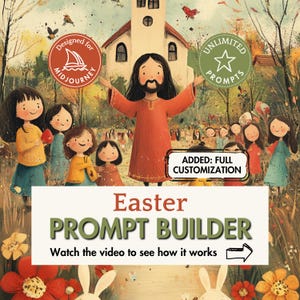 Easter prompt builder for Midjourney