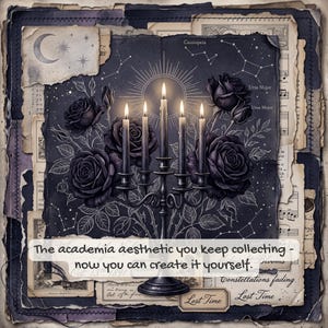 Academia Prompt Builder - Dark Academia, Light Academia, Coquette, Gothic Vintage AI Art Prompt Tool for Midjourney, ChatGPT, Nano Banana 画像 14