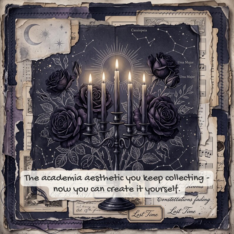 Academia Prompt Builder - Dark Academia, Light Academia, Coquette, Gothic Vintage AI Art Prompt Tool for Midjourney, ChatGPT, Nano Banana 画像 14