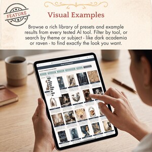 Academia Prompt Builder - Dark Academia, Light Academia, Coquette, Gothic Vintage AI Art Prompt Tool for Midjourney, ChatGPT, Nano Banana 画像 10