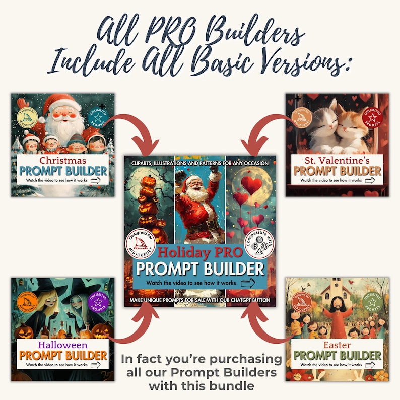 All basic prompt builder are included in PRO prompt builders