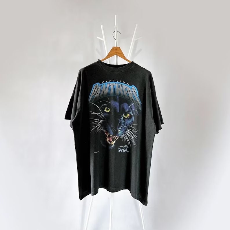 90s Panthers Tshirt - Etsy