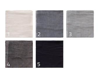 Large bandana, Cotton Hand-Dyed Stonewashed Bandana: Boho headscarf