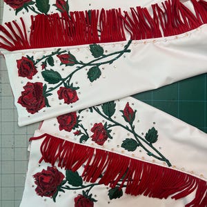 Custom Rubber Rose Western Flares - Etsy