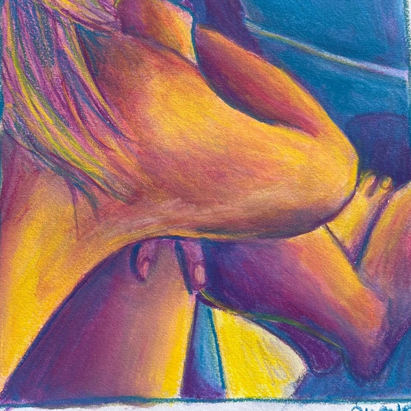 Dessin au pastel, Été I