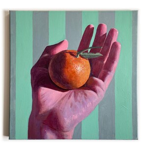 Peinture à l&#39;acrylique originale, &quot;Easy Peeler&quot;