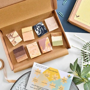 Home Made Soap Bars, 8 Handcrafted Vegan Soaps