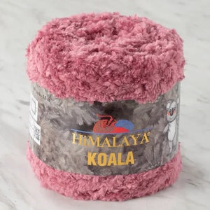 Koala dell'Himalaya - Soffice lana di ciniglia per Amigurumi - Gomitolo di lana lavorata a maglia e gomitolo di lana amigurumi all'uncinetto