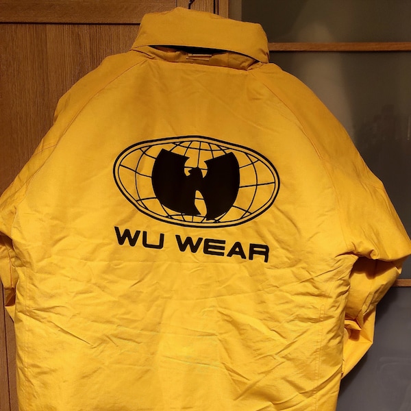 Wu tang jacket yellow clearance