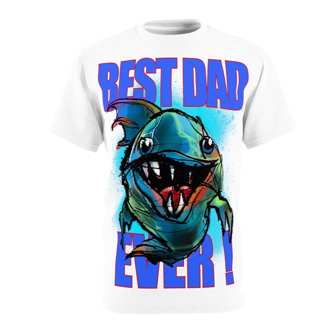 Best Dad Ever/ FATHERS DAY Cut & Sew Tee Top Quality Tee Shirt Tough ...