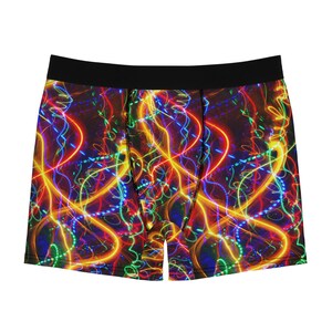 Trippy Colorful Men&#39;s Boxer Briefs (AOP)