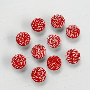 Metal Jean Buttons Set 17mm with nails - Denim Jacket for crafting DIY Projects