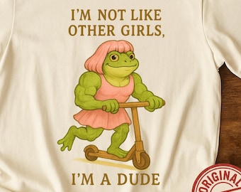 Muscle Frog Shirt • Funny Cottagecore Meme Tee