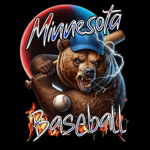 Stylish Minnesota baseball png, game day png,Minnesota baseball design,Baseball team SVG Minnesota,mascot,Minnesota baseball shirt design.