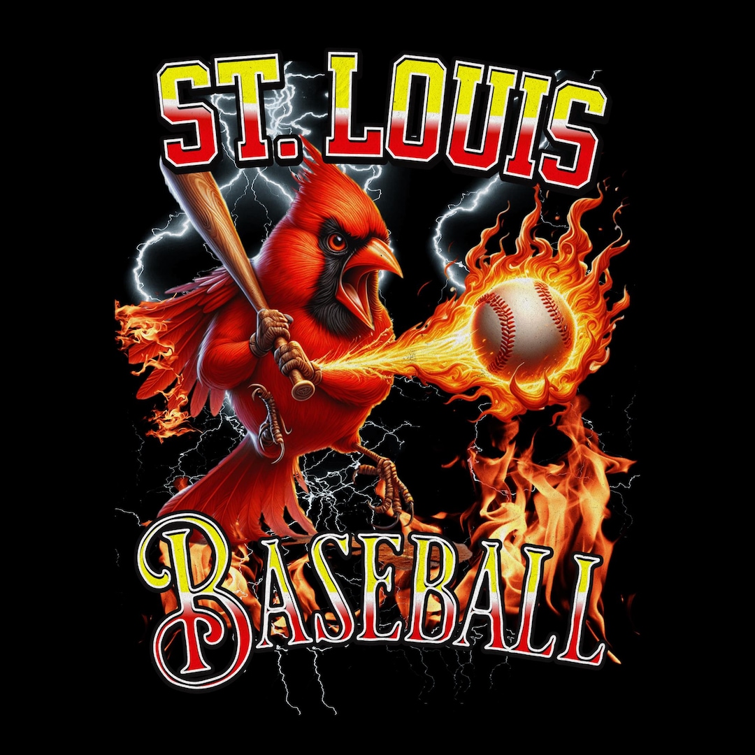St. Louis Baseball PNG: Game Day Team Logo (3500x4500px) - Etsy
