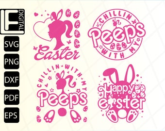 Easter Svg Bundle, Easter Png Bundle, Easter Shirt Svg Files, Easter Clipart, Easter For Cricut Files, Cut Files, Png, Svg, Pdf, Dxf, Eps