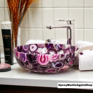 Agate  sink,  sink bathroom, bathroom sink, sink basin, unusual sink, primitive sink,  marble sink, stone sink, handmade sink, kitchen sink
