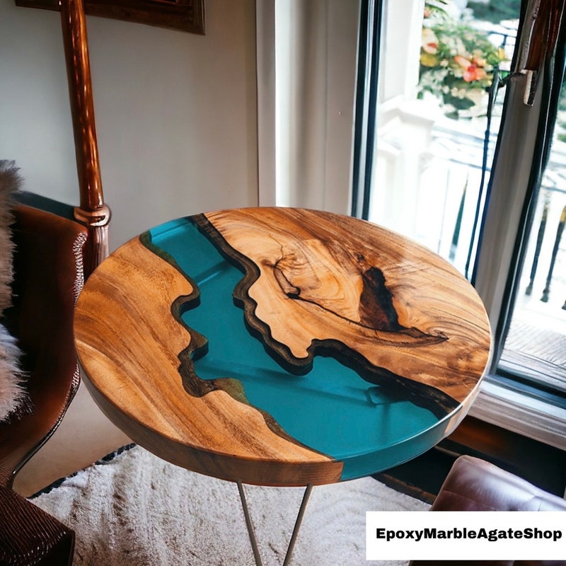 Epoxy Resin Coffee Table - Etsy