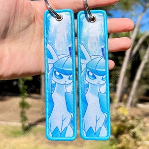 BUY 2 GET 3 - dubbelzijdige stoffen anime-sleutelhanger/sleutelhangers/jettag