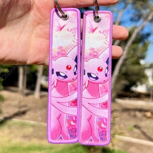 BUY 2 GET 3 - dubbelzijdige stoffen anime-sleutelhanger/sleutelhangers/jettag