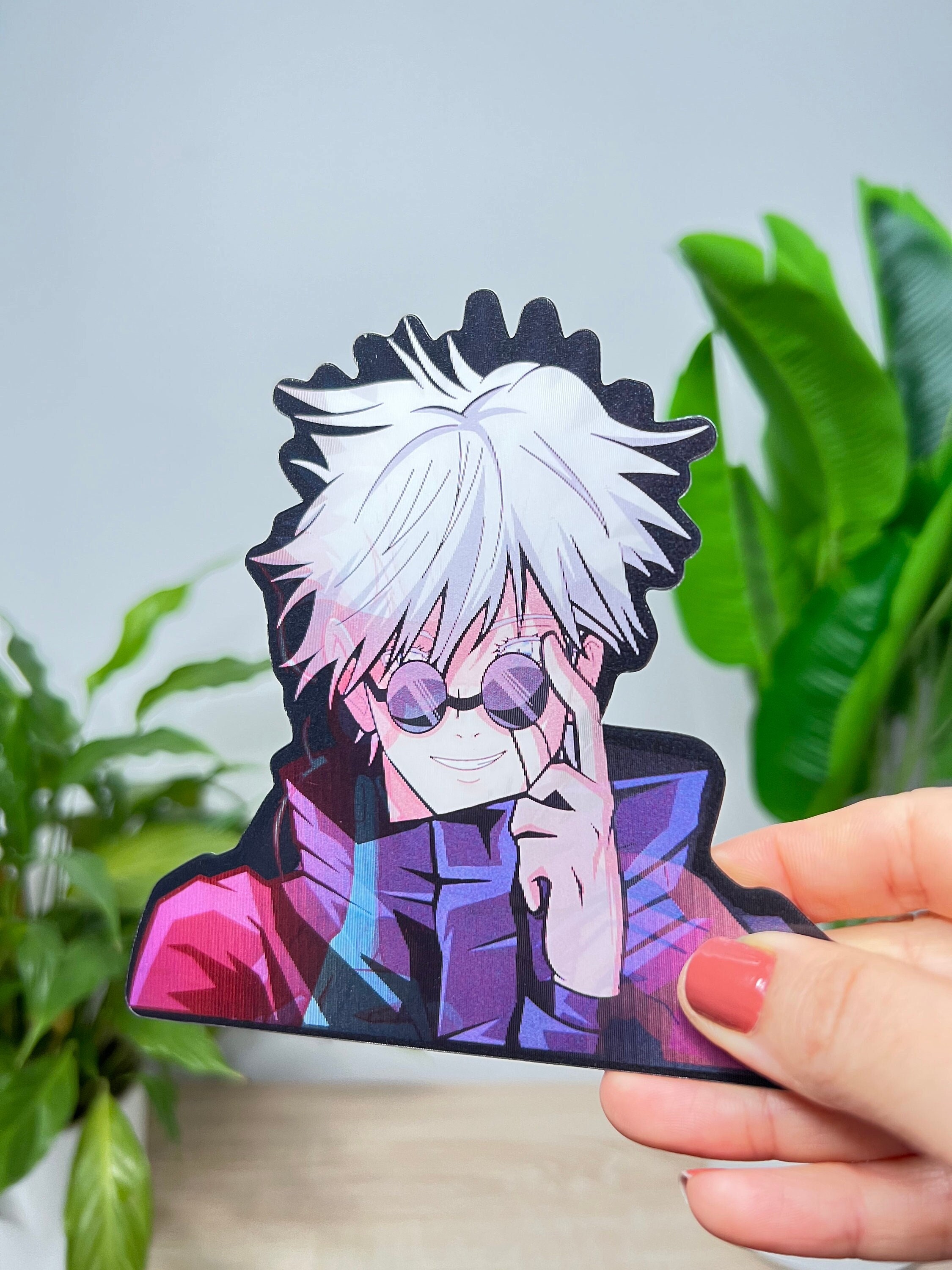 JUJUTSU KAISEN: YUJI Itadori Sukuna 3D Moving Sticker Anime Lenticular