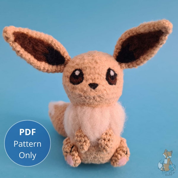 Eevee/Evoli crochet pattern from Pokemon