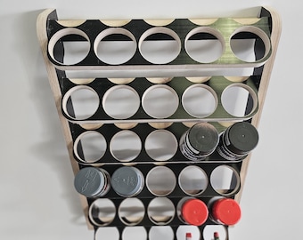 Supports pour bombes de peinture en aérosol – Organisez efficacement votre espace de travail