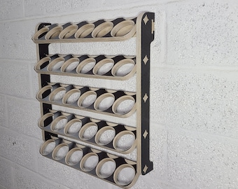 Spray Can Holder 30 5x6 Slot Garage Storage Rack Spray Can Holder with 30 Tray christmas gift birthday gift men's cave