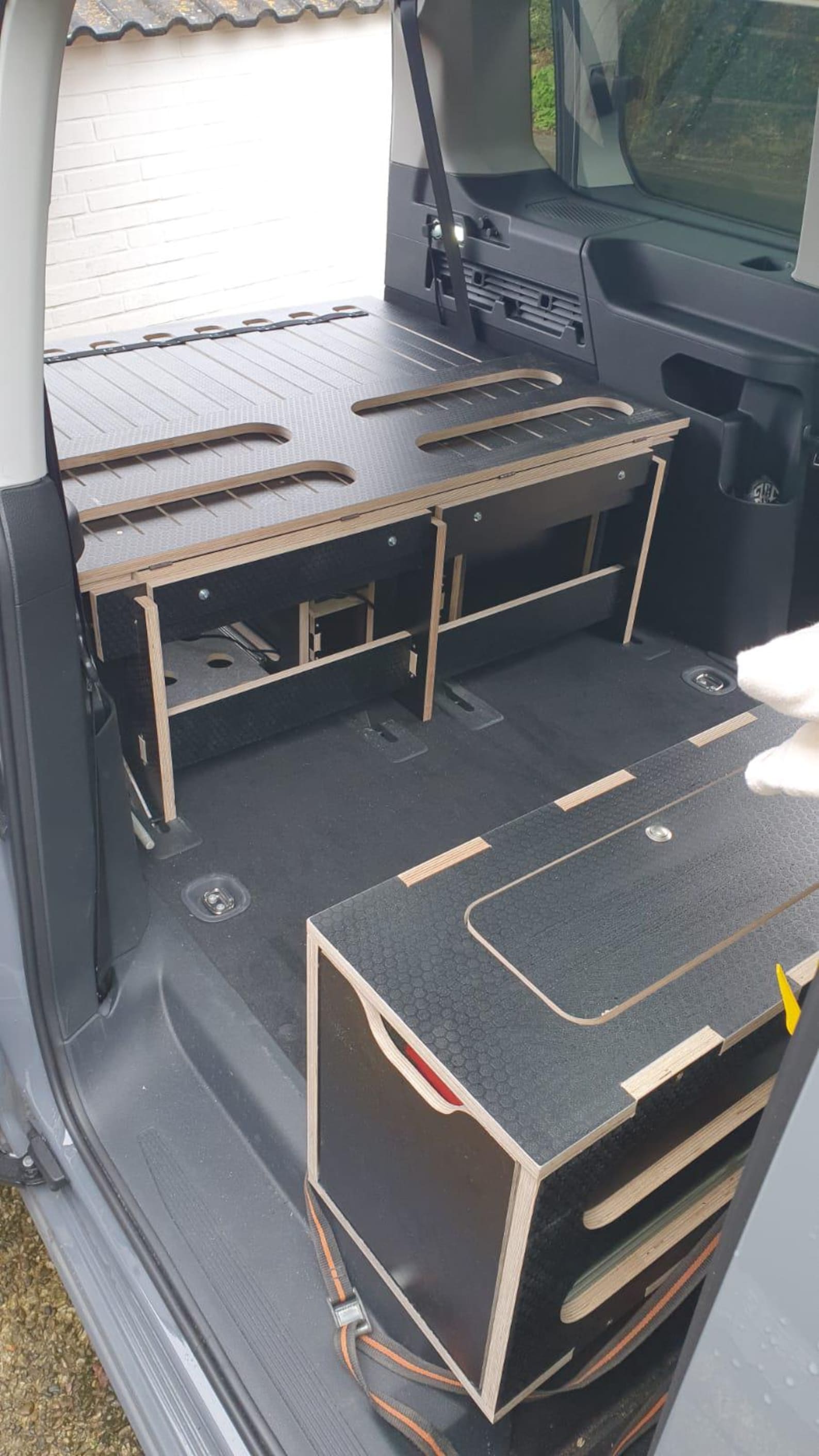 vw-caddy-camper-box-faltbares-camping-bett-system-etsy-de