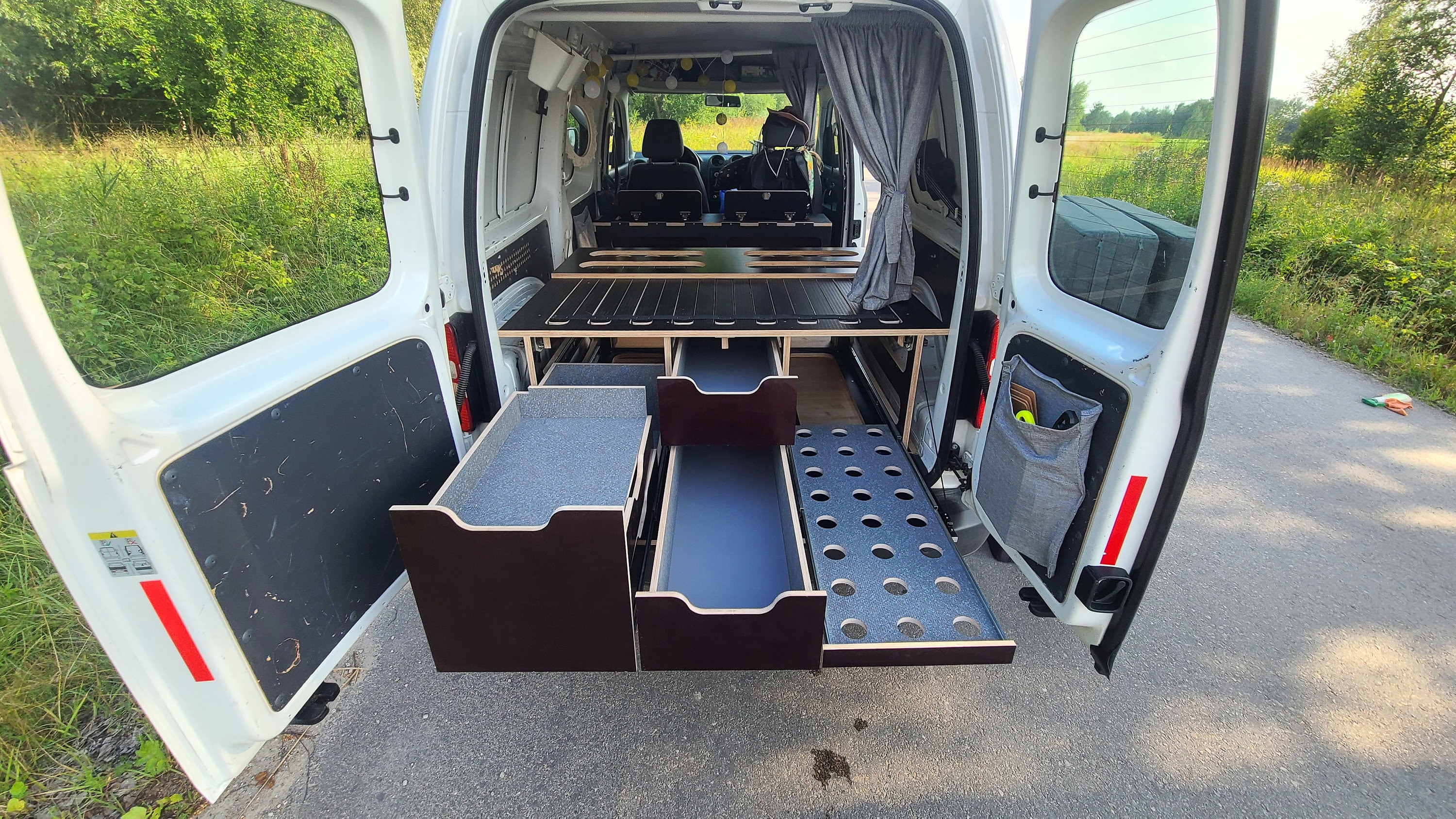 Camper Pod Volkswagen Caddy Maxi Camping Box Camping Bed Outdors Camper Etsy