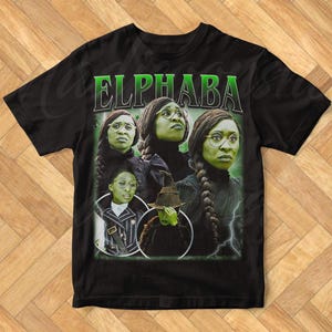 Elphaba The Wicked Tee: Vintage Style Unisex Heavy Cotton T-Shirt